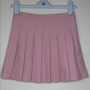 Princess Polly Pink Pleated Skirt Size 4